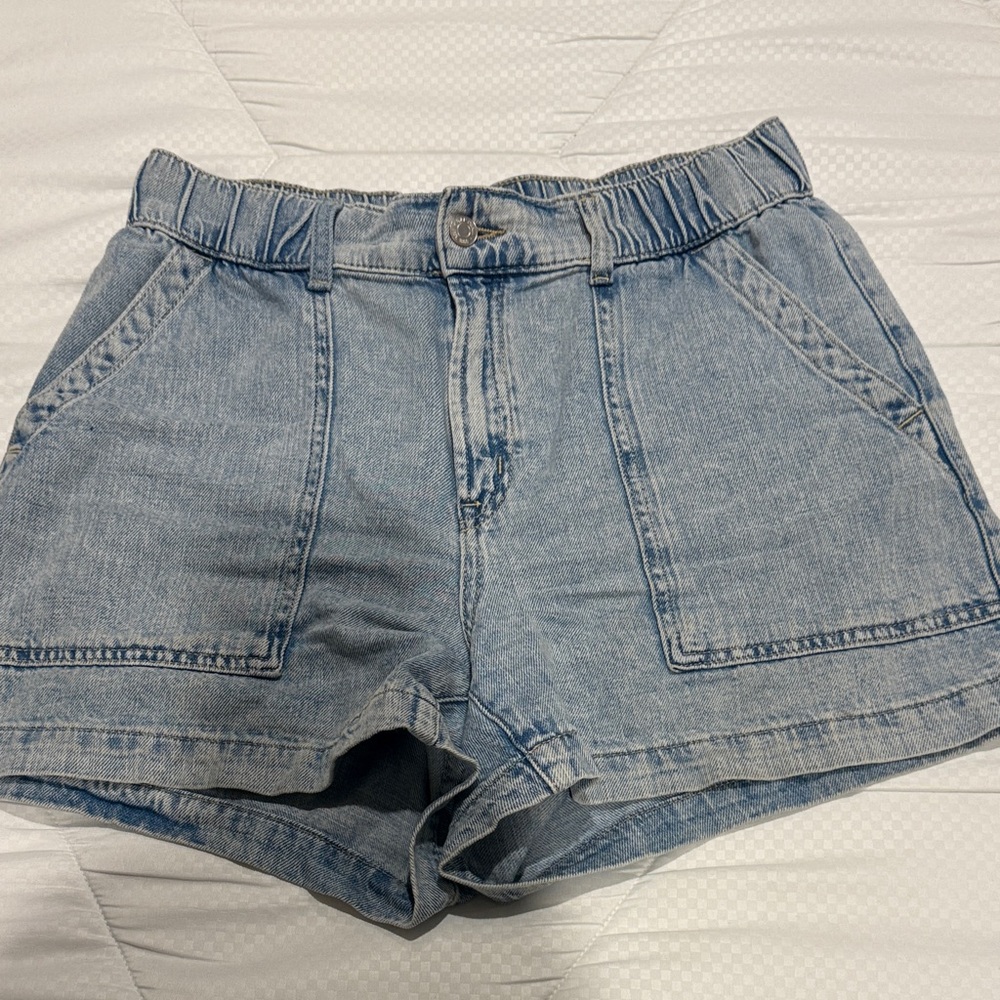 GAP Light Blue Jean Shorts for Women